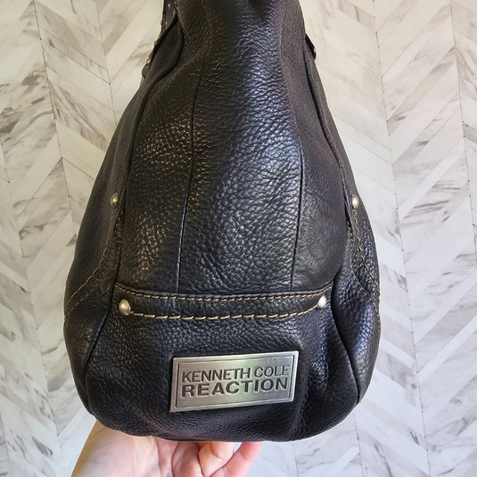 Kenneth Cole Reaction Large Leather Shoulder Bag