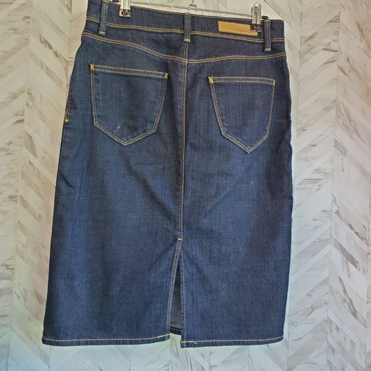 Zara Denim Pencil Skirt, Sz 6