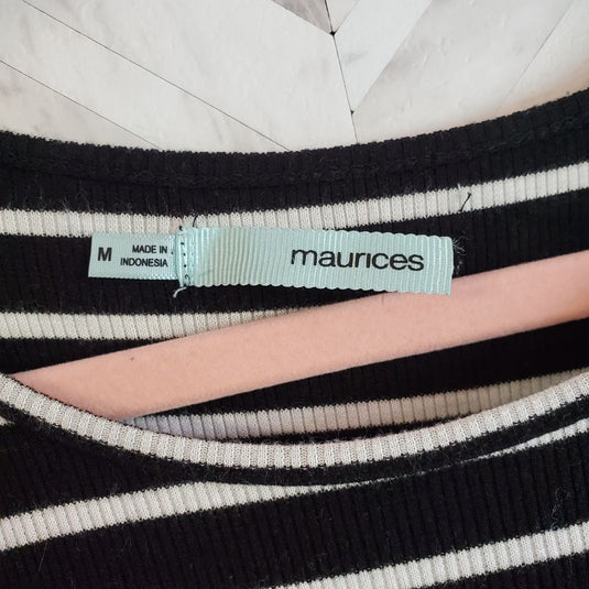 Maurices Striped Dress, Medium