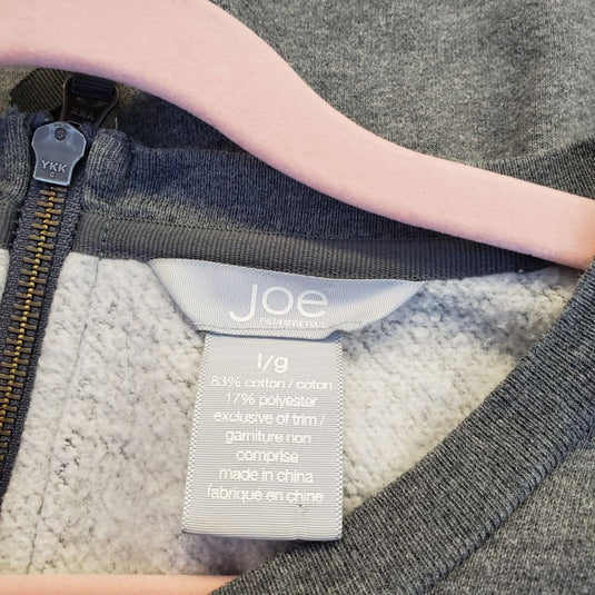 Joe Fresh Sweatshirt Pockets Dress, Large