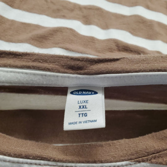 Old Navy Striped Long Sleeve Tee, 2XL