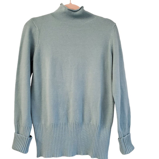 French Connection Smokey Blue Sweater, Small