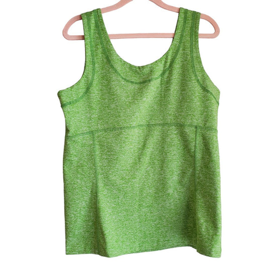 One Tooth Green Tank, XL