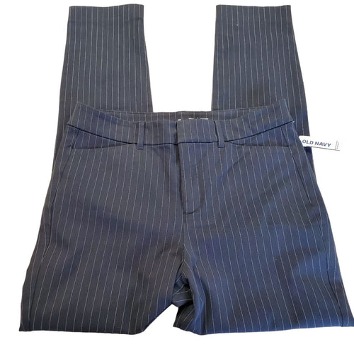 Old Navy Pinstripe High Rise Pixie, 10