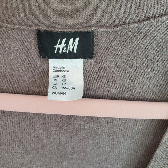 H&M Tunic Cardigan, Sz XS